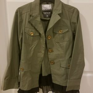 Kensie Army Green Jacket